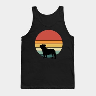 french bulldog vintage sun  for frenchie lover Tank Top